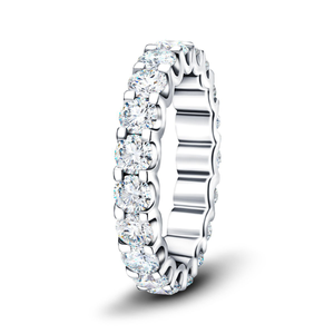 29 Stone Lab Diamond Full Eternity Ring 1.00ct D/VVS in Platinum