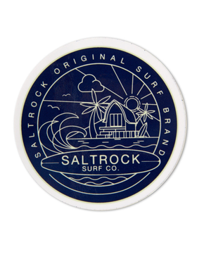 Retreat Sticker Blue