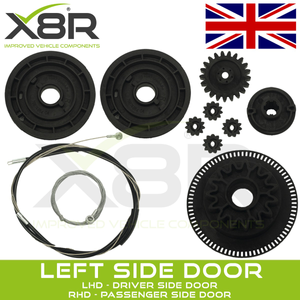 Left Guide Rail Electric Sliding Door Repair Kit Mercedes Vito Viano 639 V-Class W447