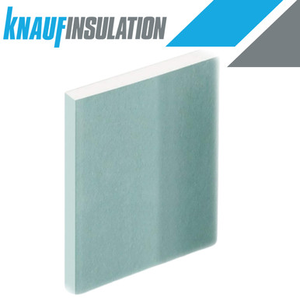 12.5mm Knauf Moisture Panel Plasterboard Tapered Edge - 2400mm x 1200mm x 12.5mm
