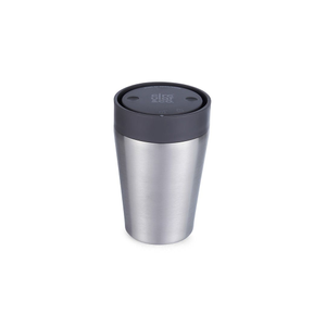Circular Stainless Steel Travel Mug, 8oz (227ml) - Storm Grey
