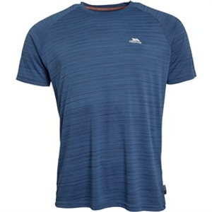 Trespass Mens Leecana Tech T-Shirt Navy Marl
