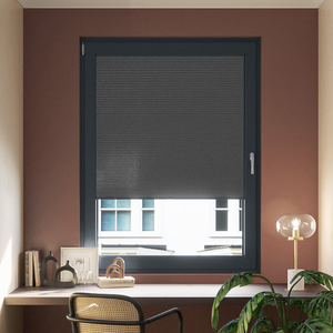 Umbra (Blackout), Licorice - Stick Fit Honeycomb Blind