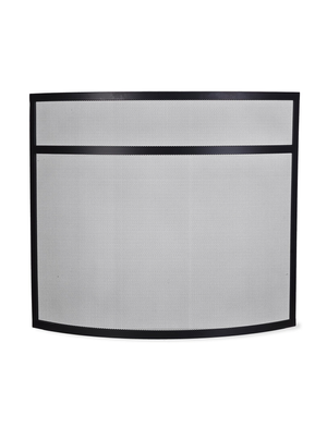 Bretforton Firescreen in Black, Large