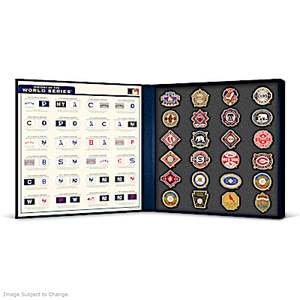 History Of The World Series Collector Pin Collection
