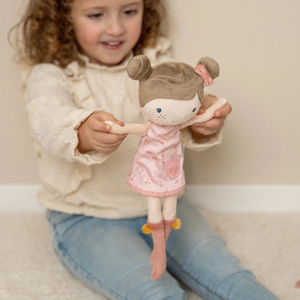 Little Dutch - Cuddle Doll - Rosa - Little Pink Flowers