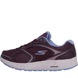 SKECHERS Womens Go Run Consistent Dynamic Energy Neutral Running Shoes Plum