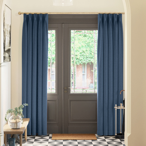 Lyra, Mariana Blue - Made to Measure Curtains