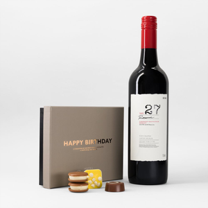 Hotel Chocolat Happy Birthday Box & Cabernet Sauvignon Merlot