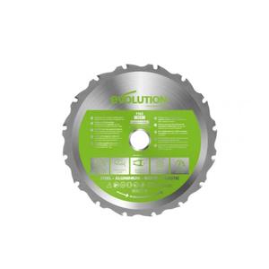 Evolution F165TCT-14CS 14T 165mm Multi Material Circular Saw Blade
