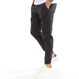 French Connection Mens Combat Tech Cargos Pants Black