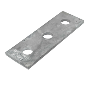 3 Hole Flat Square Plate for Strut (Sold in 1's)