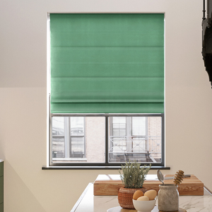Ultra Luxe Velvet, Jade - Roman Blind