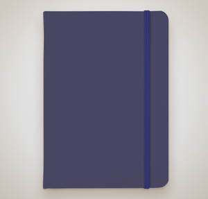 Medium Bound Notebook - Blue