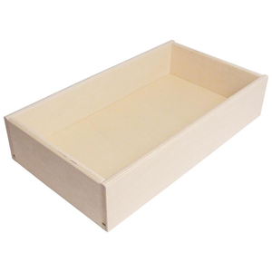 Birch Finish Drawer 90 mm High for Cabinet Width 300 mm Standard finish