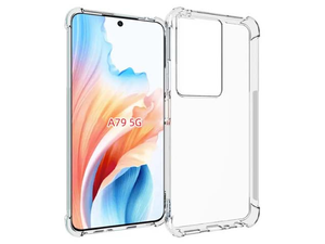 Gel Case with Bumper Edges for OPPO A79 - Clear
