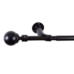 ROOM DARKENING EXTENDABLE BALL 19mm 70-120cm Black