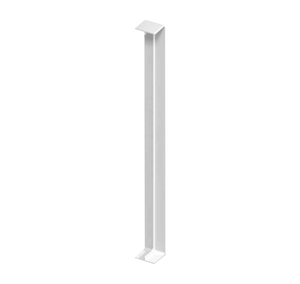 Eurocell Fascia and Capping Board Double Ended Joining Trim - White, 450mm