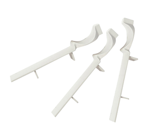 Eurocell uPVC Skirting Board Internal Corners 4 Pack White - 100mm (Ogee)