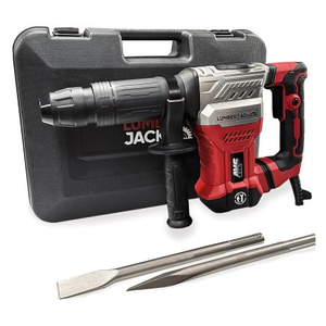 Lumberjack SDS Max Demolition Hammer 1300W 18J 230V Includes Chi