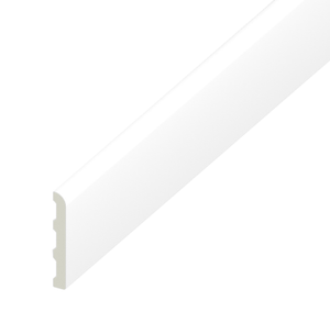 Eurocell uPVC Multi-Purpose Trim - White, 5m x 90mm (Castellated)