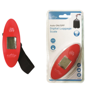 Ashley 40kg Digital Luggage Scales | Portable Travel Baggage Scale