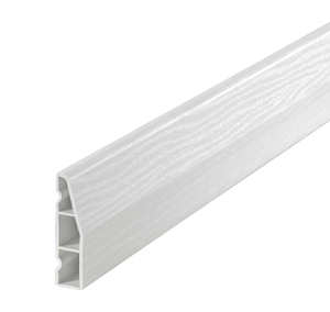 Eurocell uPVC Door Architrave – White 60mm (Chamfered Edge)