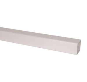 Aquaflow White Square Guttering Downpipe - 65mm x Length 5.5m