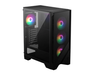 MSI MAG Forge 120A Airflow ATX Gaming PC Case - Black