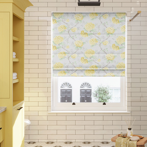 Bouquet Velvet, Primrose - Roman Blind
