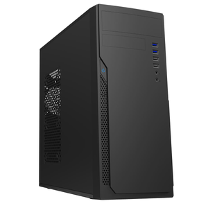 CiT Classic Black Midi ATX Case w/ 500W PSU