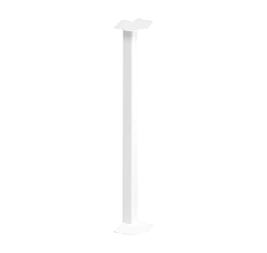 Eurocell Fascia and Capping Board Double Ended Internal Corner Trim - White, 450mm