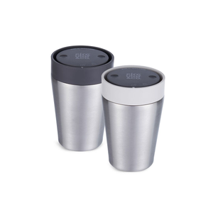 Circular Stainless Steel Travel Mug, 8oz You &amp; Me Bundle