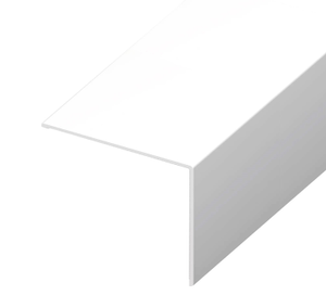Eurocell uPVC Rigid Angle Trim - White, 5m x 65mm x 35mm