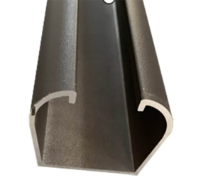 Composite WPC Fencing Aluminium Strip For Concrete Post - Length 1.8m x Width 50mm