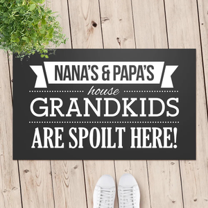 Grandkids Door Mat