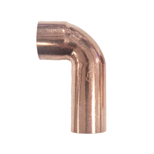 End Feed Long Radius Elbow Copper 22mm
