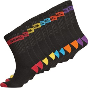 Bench Mens Bickford Ten Pack Crew Socks Black