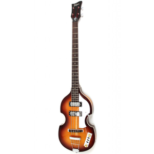 Hofner Ignition Series Cavern Violin Bass (Sunburst) inc Hard Case