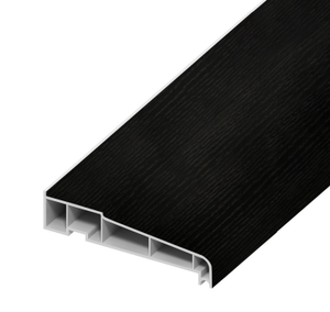 Eurocell uPVC Window Sill – Black Ash, 6m x 150mm (Dual Faced)