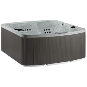 Lifesmart Leganza 6-Person, 90-Jet 230v Spa with Lounge Seating - Sea Salt / Gray, Quick Ship (fastest)