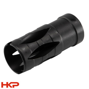 HKP 9mm Birdcage Style Flash Hider - Threaded 1/2x28