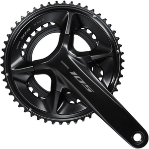 C SET 105 R7100 12spd 52 36 160mm Black 52   36 teeth 160 mm