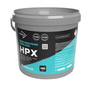 HPX Triroof Hybrid Polymer Roofing System 14kg  - Dark Grey