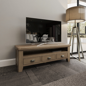 Hove Smoked Oak Large TV Unit