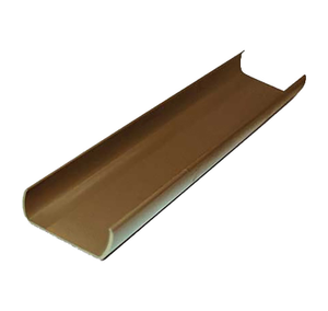 Eurocell Composite Eco Fence Corner Utility Strip – Walnut 2.1m x 56mm