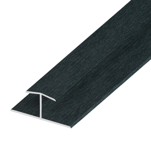 Eurocell uPVC Shiplap Cladding Joint Trim - Anthracite Grey, 5m x 50mm