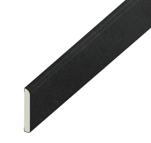 Eurocell uPVC Multi-Purpose Trim - Matt Black, 5m x 45mm