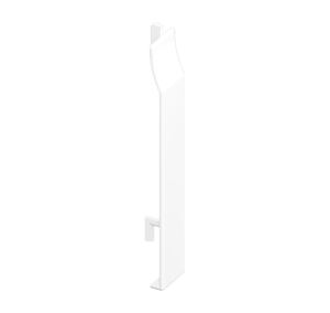 Eurocell uPVC Shiplap Cladding Butt Joint - White, 5m x 150mm