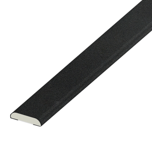 Eurocell uPVC Multi-Purpose Trim - Matt Black, 5m x 25mm